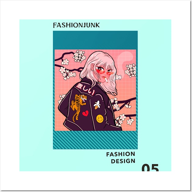 Fashionjunk Fashion Design 05 Wall Art by DAGHO